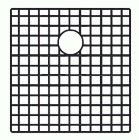 Whitehaus WHNCM3720EQG Solid Stainless Steel Grid for Sink WHNCM3720EQ