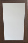 American Imagination AI-1210 Modern Wood Frame Bathroom Mirror in Wenge