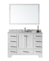 Exclusive Heritage CL-10148S-WM 48" Single Sink Vanity Set With Marble Top