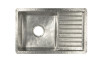 Brushed Nickel Native Trails CPS533 Cantina Pro Copper Rectangular Kitchen Prep Sink / Bar