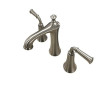 EVIVA EVFT280BN Oceanbreeze® Widespread Two Handles Bathroom Faucet in Brushed Nickel