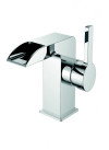 EVIVA EVFT93CH Jaida C.® Water-fall Single Handle Lever Bathroom Sink Faucet in Chrome