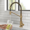 Kraus FS-1000-FF-104BB Under-Sink Filtration System with Faucet in Brushed Brass