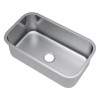 Exclusive Heritage KSD-3219-S-UB Single Bowl Stainless Steel Kitchen Sink