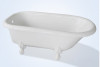 Restoria R501-NI Regent 5 Foot Traditional Roll Top Tub with No Faucet Hole
