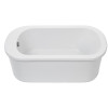 Reliance R5832XFSXAVS - W Soaking Bathtub with Virtual Spout In White