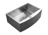 Ukinox RSFC849 Apron Front Stainless Steel Undermount Kitchen Sink