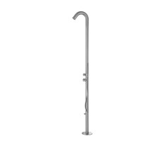 PULSE 1055-SSB Wave Outdoor Shower System In Brushed Stainless Steel