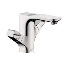 AXOR 11024001 Urquiola Single Hole Two Knob Handle Bath Faucet in Chrome