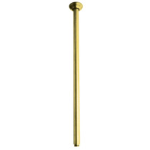 Rohl 1505/24IB 24 Inch Traditional Ceiling Mount Shower Arm In Inca Brass