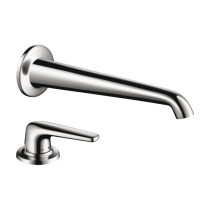 AXOR 19137001 Bouroullec Bathroom Wall Mount Faucet with Deck Mount Handle