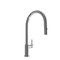 BOCCHI 2028 0001 CH Baveno Duo Pull-Down Kitchen Faucet in Chrome