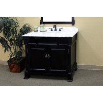 Bellaterra Home 205042-ES 42 Inch Single Sink Vanity for Bathroom-Espresso