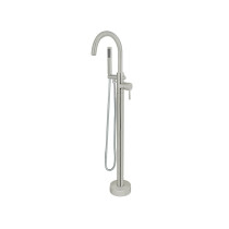 Bellaterra 210419-BN Single-Handle Tub Faucet with Hand Shower in Brushed Nickel