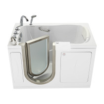 Ellas Bubbles 31075PH Elite Acrylic Soaking & Heated Seat Walk-In-Bathtub Left Inward Swing Door