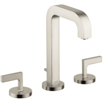 AXOR 39135821 Citterio Brushed Nickel Widespread Faucet with Lever Handle