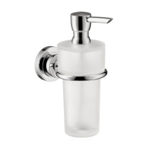 AXOR 41719000 Chrome Finish Soap Or Lotion Dispenser Glass 8oz Capacity