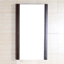 Bellaterra Home 500137-MIR Wenge Birch Wood Frame Bathroom Mirror