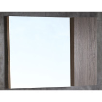 Bellaterra Home 500821-42-MC 42 in. Wood Framed Mirror With Cabinet