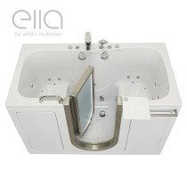 Ellas Bubbles 93085H Companion Air + Hydro Massage Acrylic Two Seat Walk-In-Bathtub
