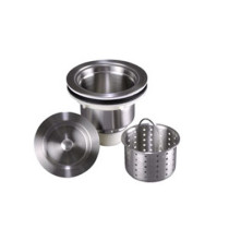 Lenova A-SS-02 Solid Stainless Steel 3 1/2" Kitchen Strainer