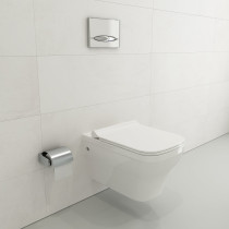 BOCCHI A0332-001 Firenze Soft-Close Toilet Seat in White