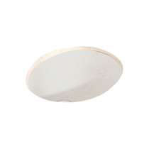 American Imagination AI-128 Oval Undermount Sink in Biscuit Color