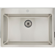 American Imagination AI-27691 Chrome Drop In Stainless Steel Kitchen Sink