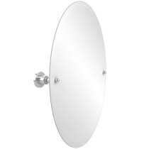 Allied Brass AP-91-PC Oval Tilt Mirror with Beveled Edge in Polished Chrome