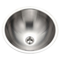 Houzer CRT-1620-1 Opus Conical Topmount Stainless Steel Bowl Lavatory Sink