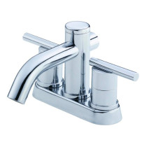 Danze D301158 Parma™ Double Lever Handles Centerset Lavatory Faucet In Chrome
