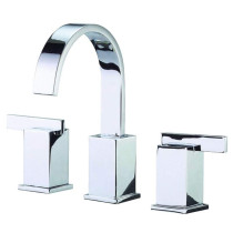 Danze D304144 Sirius™ Sirius™ Deck Mounted Widespread Double Handle Lavatory Faucet In Chrome