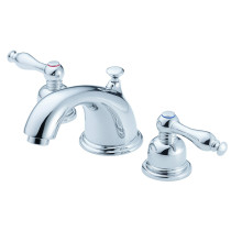 Danze D304155 Sheridan™ Two Lever Handles Faucet With Traditional Spout In Chrome