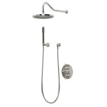 Wall Shower System In Polished Chrome