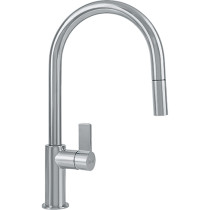 Franke FFP3180 Ambient Single Lever Handle Kitchen Faucet with Swivel Spout In Satin Nickel