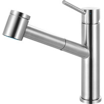 Franke FFPS3450 Series Pull-Out Kitchen Faucet in Stainless Steel