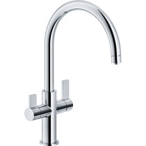 Franke FFT3100 Ambient Single Lever Handle Kitchen Faucet with Pull Out Spray In Chrome