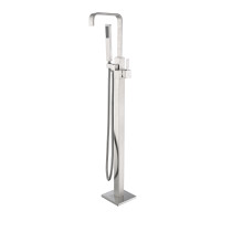 ANZZI FS-AZ0031BN Victoria Tub Faucet With Hand Shower In Brushed Nickel