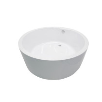 Anzzi FT-AZ300 Rotunda Reversible Drain Freestanding Bathtub Glossy White