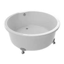 Anzzi FT-AZ302 Cantor Series 4.9 ft. Clawfoot Non-Whirlpool Bathtub - White