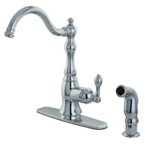 Gourmetier GS7701ACLSP American Classic Single Handle Kitchen Faucet in Chrome