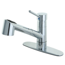 Gourmetier GS8571WDL Wilshire Pull-Out Spray Kitchen Faucet in Chrome