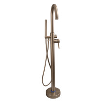 Barclay 7901-BN Bath Filler With Hand Shower In Brushed Nickel
