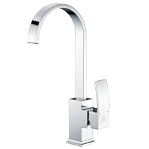 ANZZI KF-AZ035 Opus Kitchen Faucet In Brushed Nickel With Single Handle