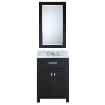 Water Creation Madison24EBF 24" Espresso Vanity with Mirror And Faucet