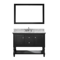 Virtu MS-3148-WMSQ-ES Julianna Espresso 48" Single Bath Vanity Cabinet Set