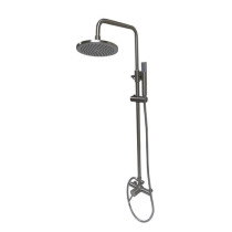 Bellaterra N20120B1-BN Rainfall Shower and Tub Faucet in Brushed Nickel