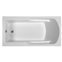 Reliance R6630ERRA-W Rectangular Acrylic End Drain Air Bath In White