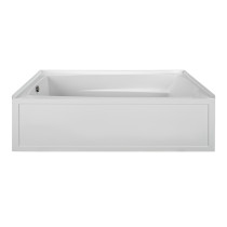 Reliance R7242ISA-RH 72 Inch Integral Skirted End Drain Air Bath Biscuit