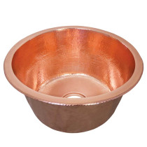 Native Trails CPS451 Redondo Grande Bar and Prep Sink in Polished Copper